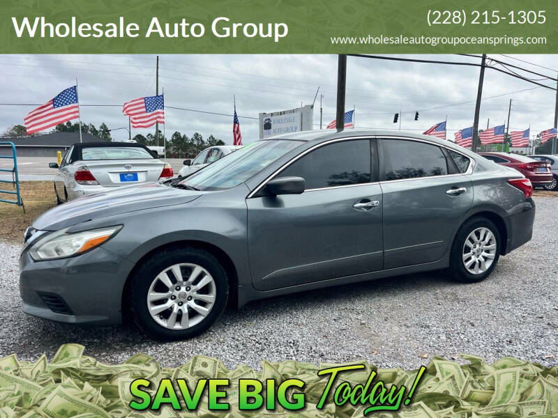 2016 Nissan Altima for sale at Wholesale Auto Group in Ocean Springs MS