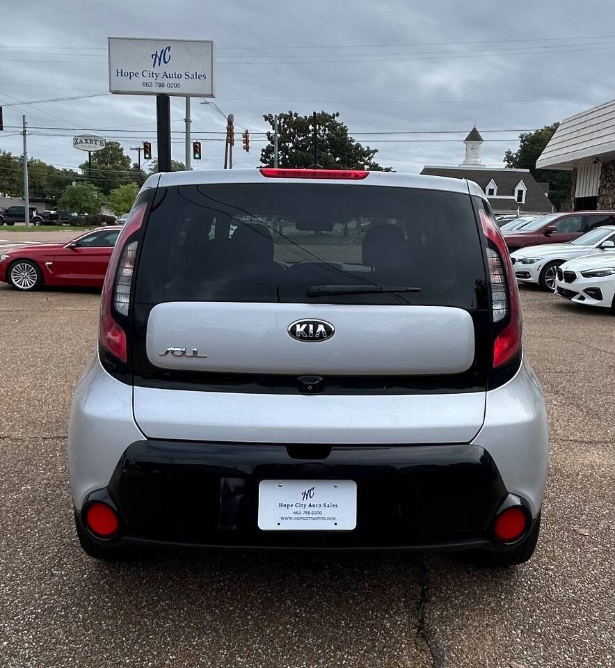 2016 Kia Soul for sale at Hope City Auto Sales in Senatobia, MS