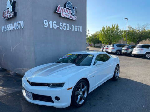 2014 Chevrolet Camaro for sale at LIONS AUTO SALES in Sacramento CA