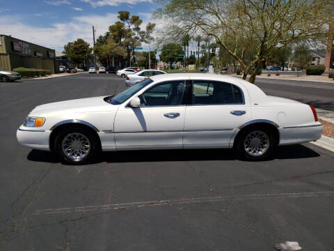 1998 Lincoln Town Car for sale at RAFIKI MOTORS in Henderson NV