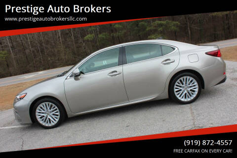 2017 Lexus ES 350 for sale at Prestige Auto Brokers in Raleigh NC