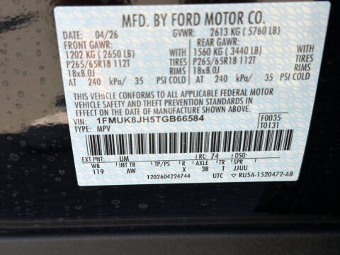 2026 Ford Explorer Tremor