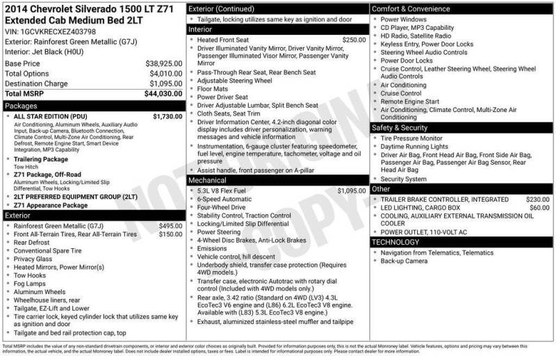 2014 Chevrolet Silverado 1500 LT