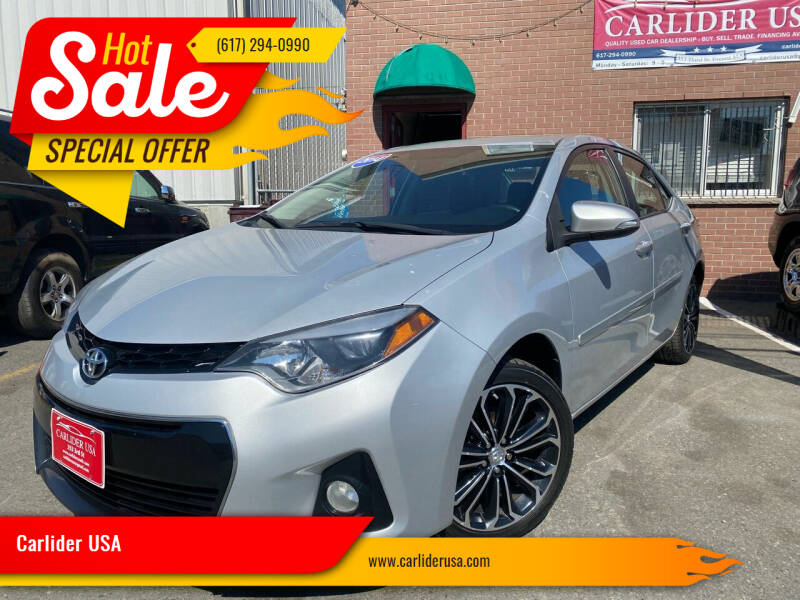 2014 Toyota Corolla for sale at Carlider USA in Everett MA