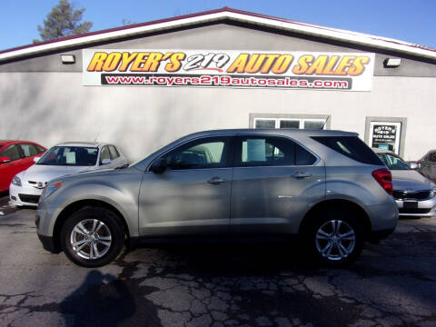 2014 Chevrolet Equinox for sale at ROYERS 219 AUTO SALES in Dubois PA