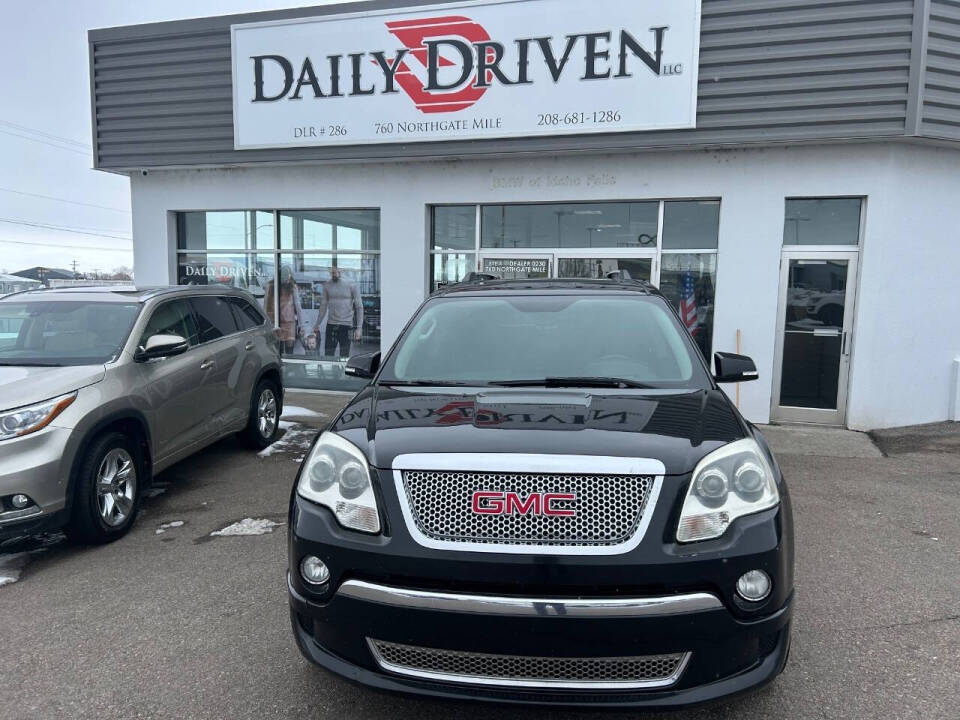 2012 GMC Acadia for sale at Daily Driven LLC in Idaho Falls, ID