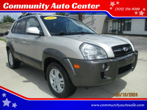 2006 Hyundai Tucson for sale at Community Auto Center in Jeffersonville IN