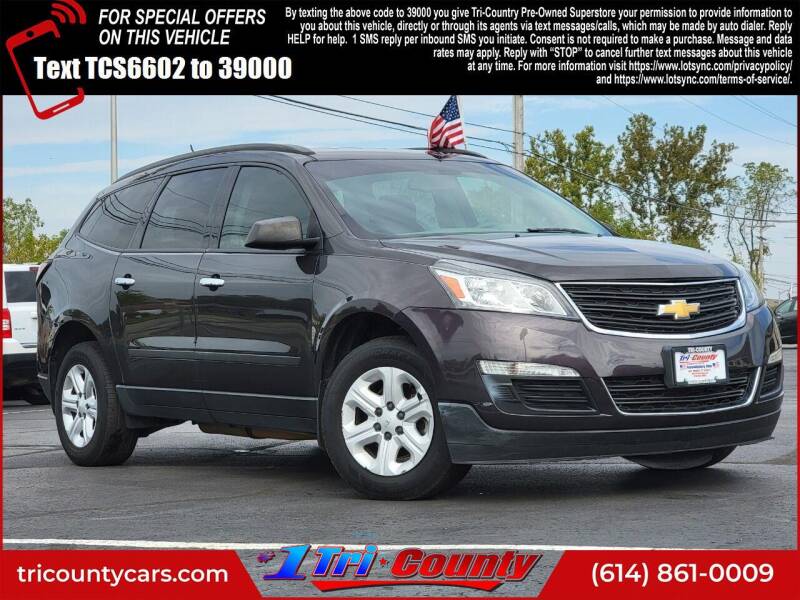 2015 Chevrolet Traverse for sale at Tri-County Pre-Owned Superstore in Reynoldsburg OH