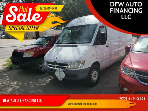 2006 Dodge Sprinter Cargo for sale at DFW AUTO FINANCING LLC in Dallas TX