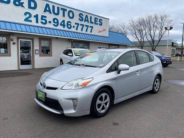 2015 Toyota Prius for sale at B & D Auto Sales Inc. in Fairless Hills PA