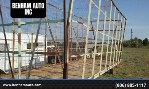  BIG 12 COTTON TRAILER for sale at BENHAM AUTO INC - Benham Auto Trailers in Lubbock TX