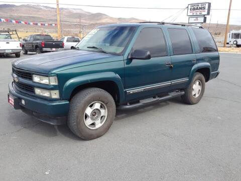 2000 Chevrolet Tahoe for sale at Super Sport Motors LLC in Carson City NV