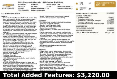 2024 Chevrolet Silverado 1500