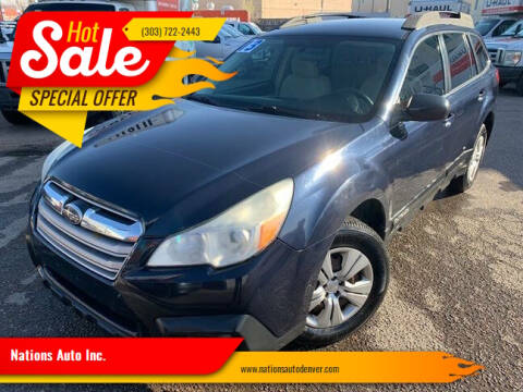 2013 Subaru Outback 2.5i