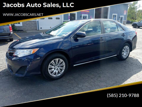 2014 Toyota Camry for sale at Jacobs Auto Sales, LLC in Spencerport NY