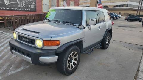 2007 Toyota FJ Cruiser for sale at JAVY AUTO SALES in Houston TX