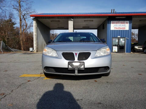 2009 Pontiac G6 for sale at Gia Auto Sales in East Wareham MA