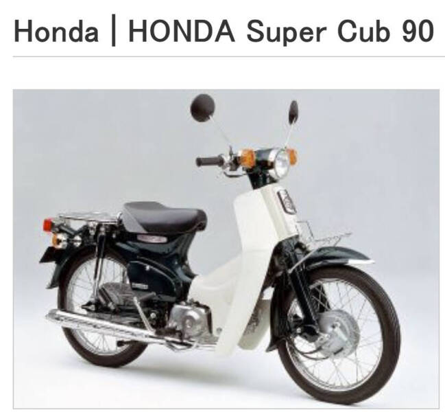 1998 Honda Super Cub Custom C90E
