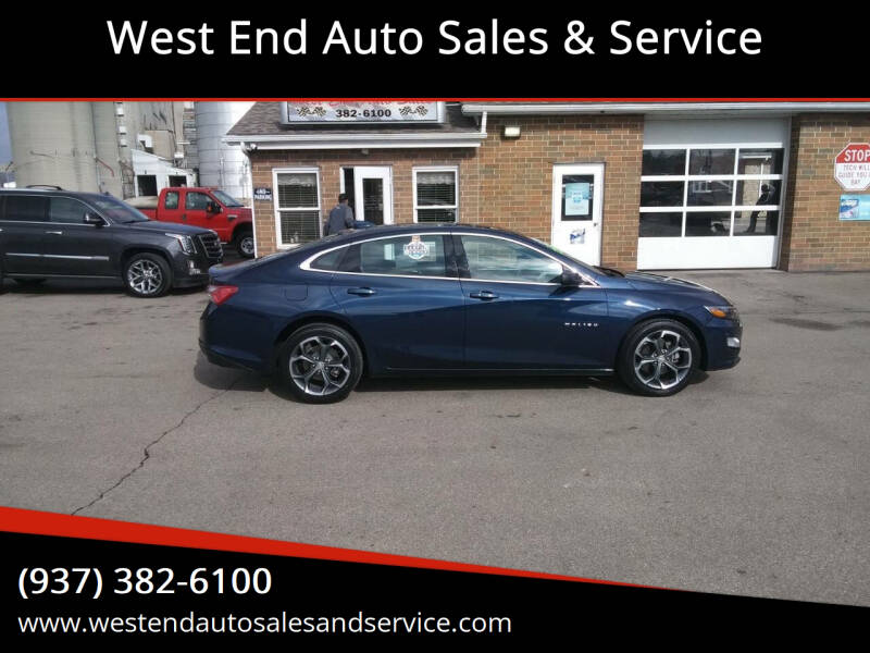 2022 Chevrolet Malibu for sale at West End Auto Sales & Service in Wilmington OH