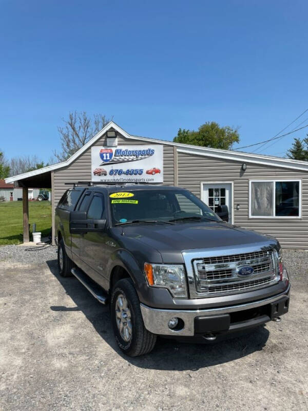 2013 Ford F-150 for sale at ROUTE 11 MOTOR SPORTS in Central Square NY
