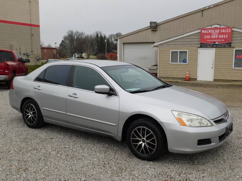 2007 Honda Accord for sale at Macrocar Sales Inc in Akron OH