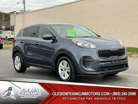 2018 Kia Sportage for sale at Ole Ben Franklin Motors KNOXVILLE - Ole Ben Franklin Motors - Knoxville in Knoxville TN