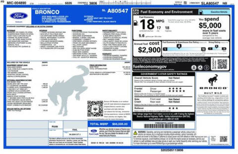 2025 Ford Bronco Badlands