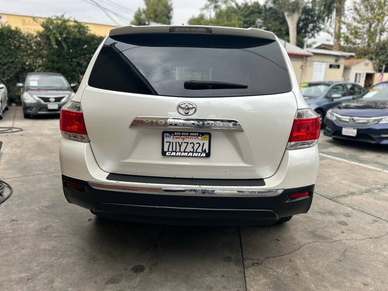 2012 Toyota Highlander for sale at Carmania in Panorama City, CA