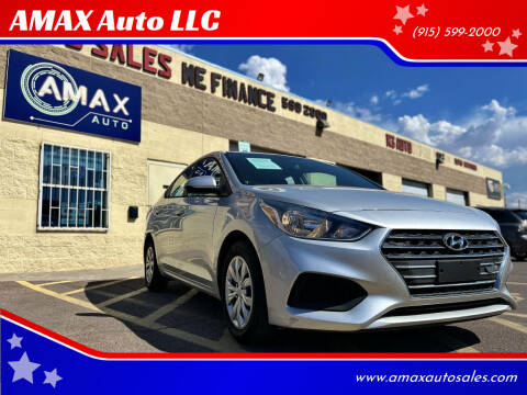 2019 Hyundai Accent for sale at AMAX Auto LLC in El Paso TX