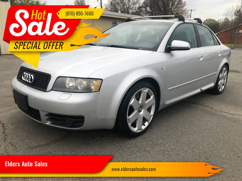 2004 Audi S4 for sale at Elders Auto Sales in Pine Bluff AR