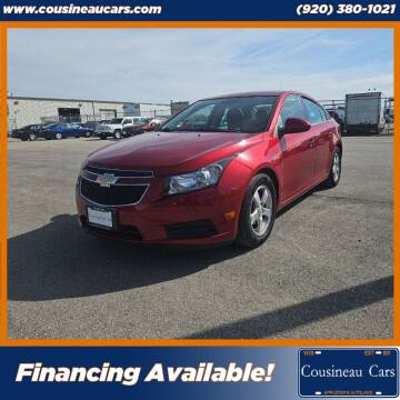 2014 Chevrolet Cruze for sale at CousineauCars.com in Appleton WI