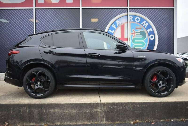 Used 2022 Alfa Romeo Stelvio Ti Veloce with VIN ZASPAKBN7N7D25637 for sale in Strongsville, OH