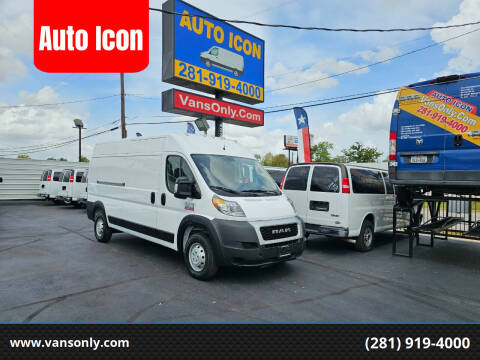 2019 RAM ProMaster for sale at Auto Icon in Houston TX