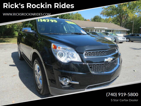 2015 Chevrolet Equinox for sale at Rick's Rockin Rides in Reynoldsburg OH