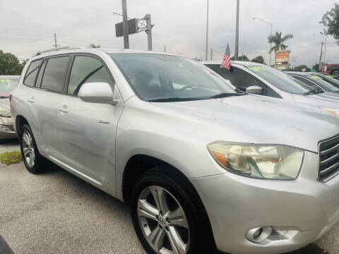 2008 Toyota Highlander for sale at DAN'S DEALS ON WHEELS AUTO SALES, INC. in Davie FL