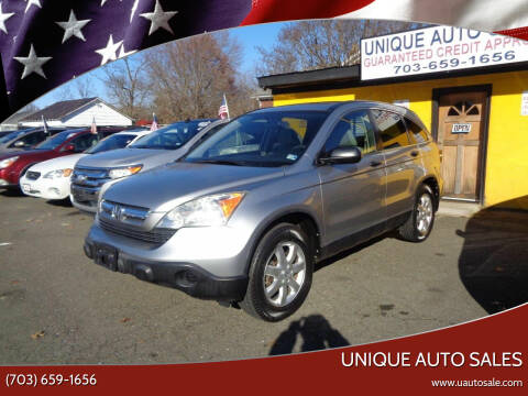 2008 Honda CR-V for sale at Unique Auto Sales in Marshall VA