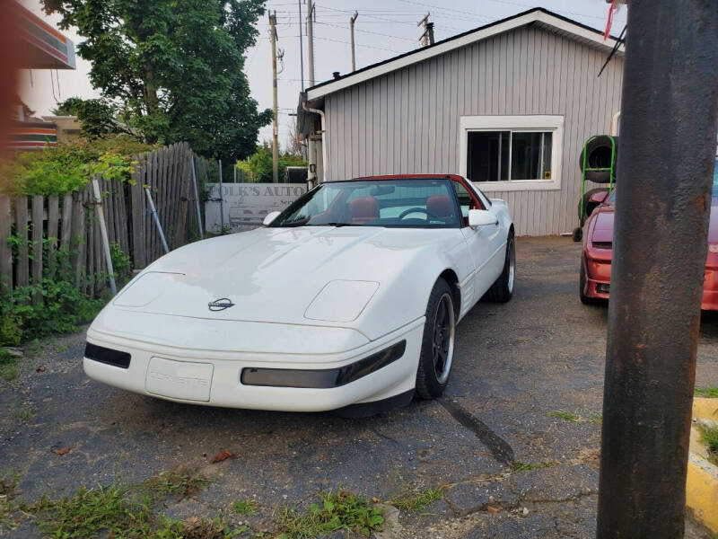 1991 Chevrolet Corvette for sale at Polk's Auto Sales & Service LLC in Wayne MI