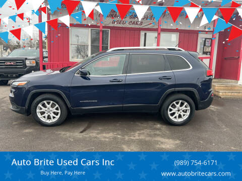 2016 Jeep Cherokee for sale at Auto Brite Used Cars Inc in Saginaw MI