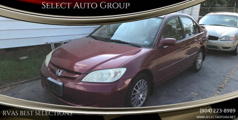 2005 Honda Civic for sale at Select Auto Group in Richmond VA