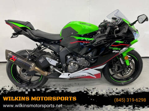 2021 Kawasaki Ninja ZX-6R ABS for sale at WILKINS MOTORSPORTS in Brewster NY