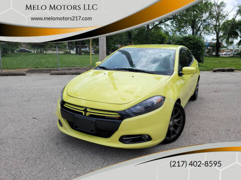 2013 Dodge Dart for sale at Melo Motors LLC in Springfield IL