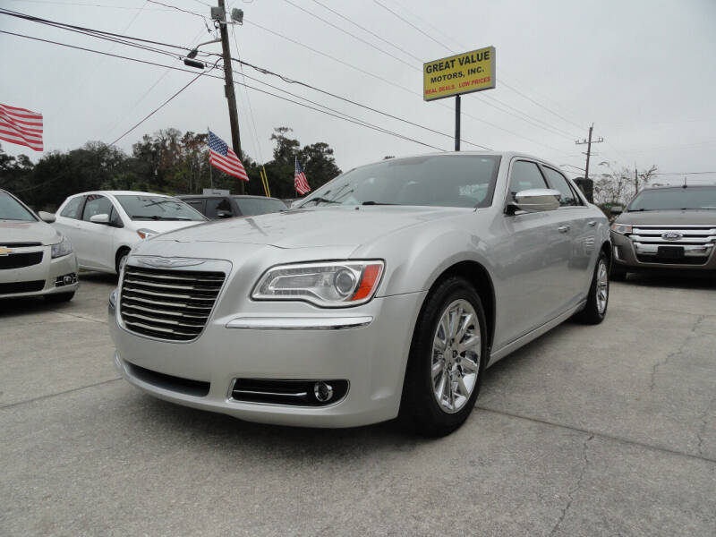 2012 Chrysler 300 for sale at GREAT VALUE MOTORS in Jacksonville FL
