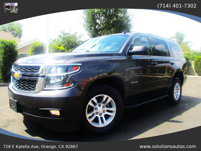 2016 Chevrolet Tahoe LT