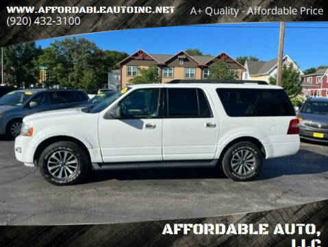 2015 Ford Expedition EL for sale at AFFORDABLE AUTO, LLC in Green Bay WI