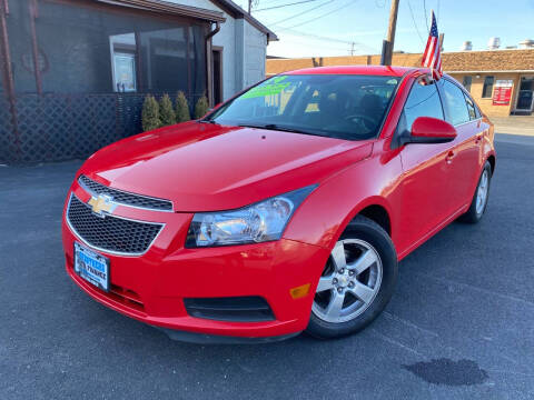 2014 Chevrolet Cruze for sale at STRUTHERS AUTO FINANCE LLC in Struthers OH