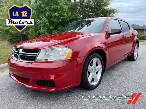 2013 Dodge Avenger for sale at LA 12 Motors in Durham NC