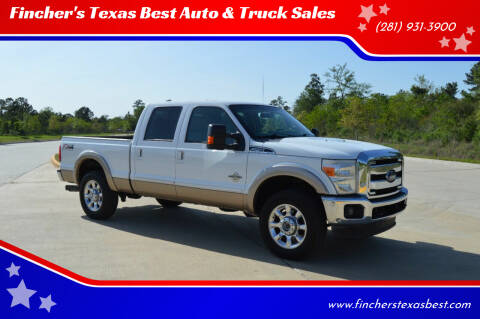 2014 Ford F-250 Super Duty for sale at Fincher's Texas Best Auto & Truck Sales in Tomball TX