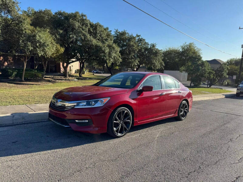 2016 Honda Accord for sale at First Gear Automotive in San Antonio TX