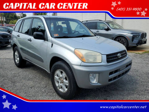 2002 Toyota RAV4 for sale at CAPITAL CAR CENTER in Providence RI