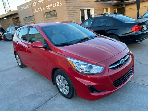 2015 Hyundai Accent for sale at CONTRACT AUTOMOTIVE in Las Vegas NV